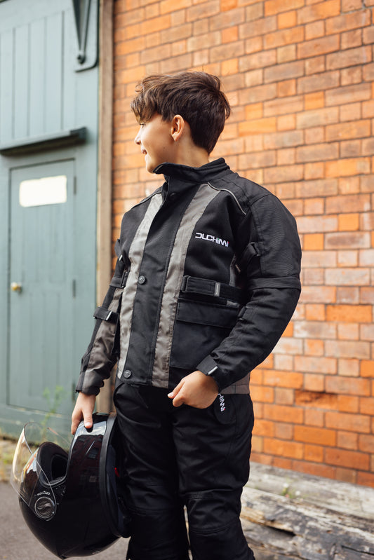 DUCHINNI JAGO AIR mesh Child Motorcycle Jacket CE AA